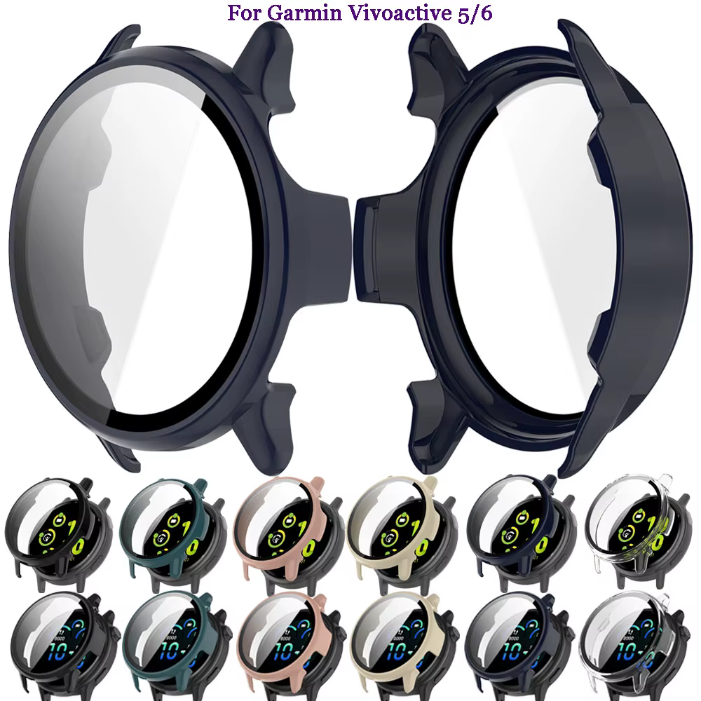 Étui de protection 2 en 1 pour Garmin Vivoactive 5 6