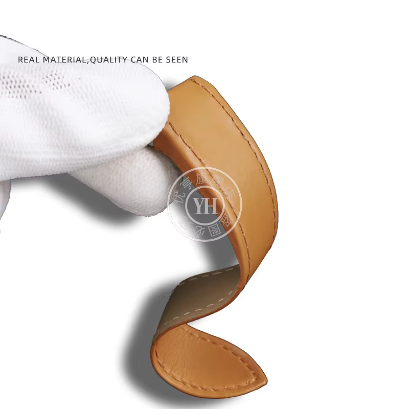 Pour Cartier Santos 100 Santos100 bracelet de montre en cuir véritable boucle pliante
