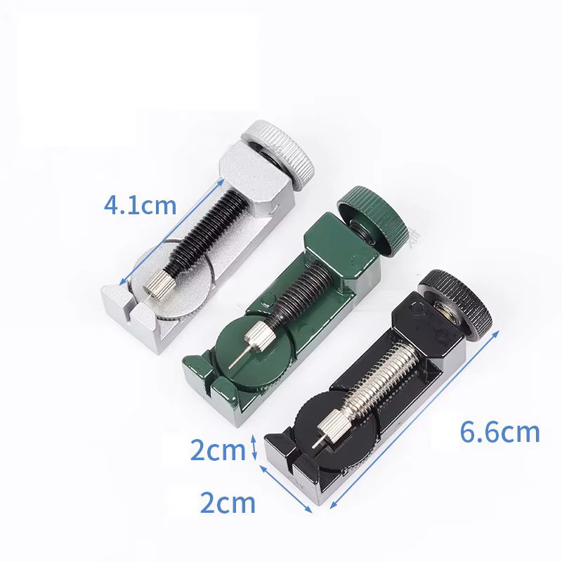 Ajusteur de bracelet de montre avec goupille
