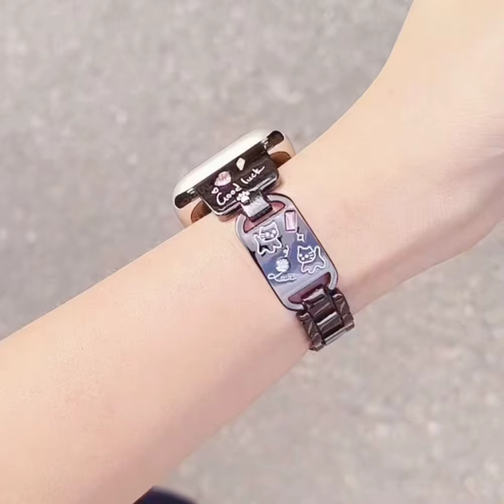 Bracelet de bijoux habnommée pour Apple Watch