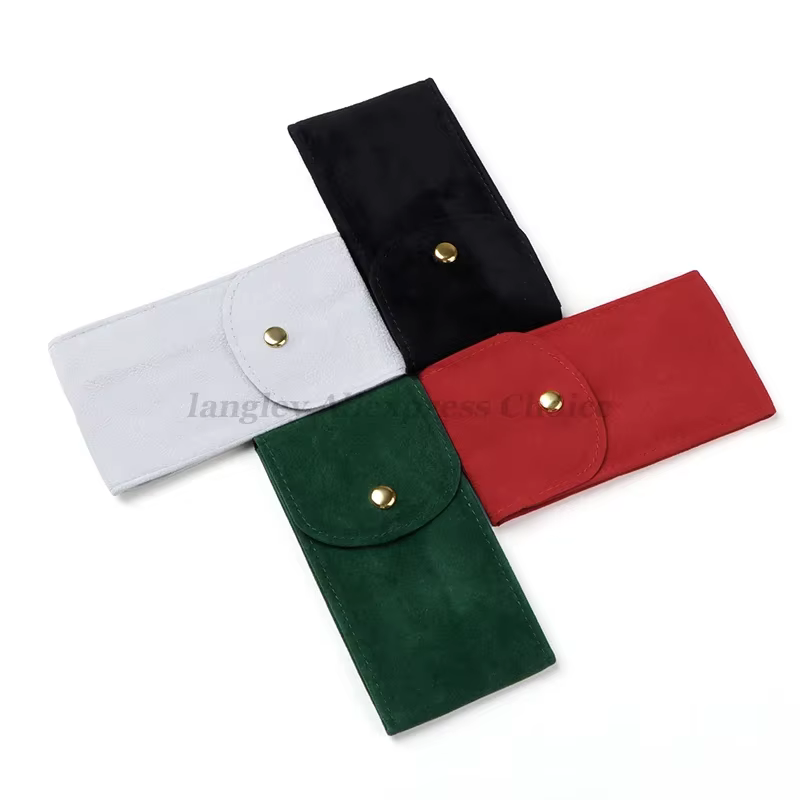 Pochette de montre en flanelle Portable