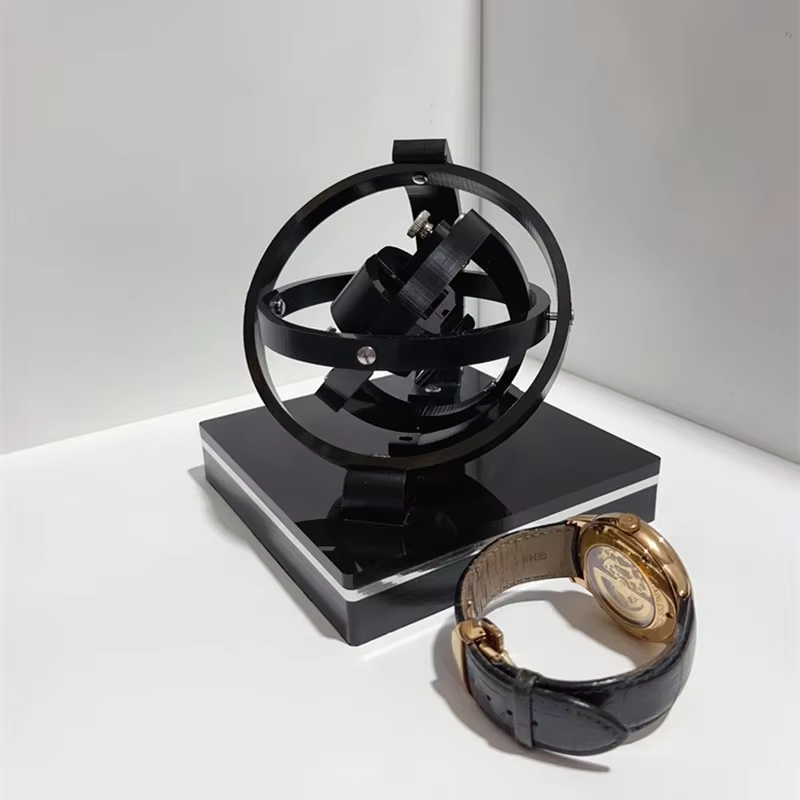 Remontoir de montre automatique stéréoscopique