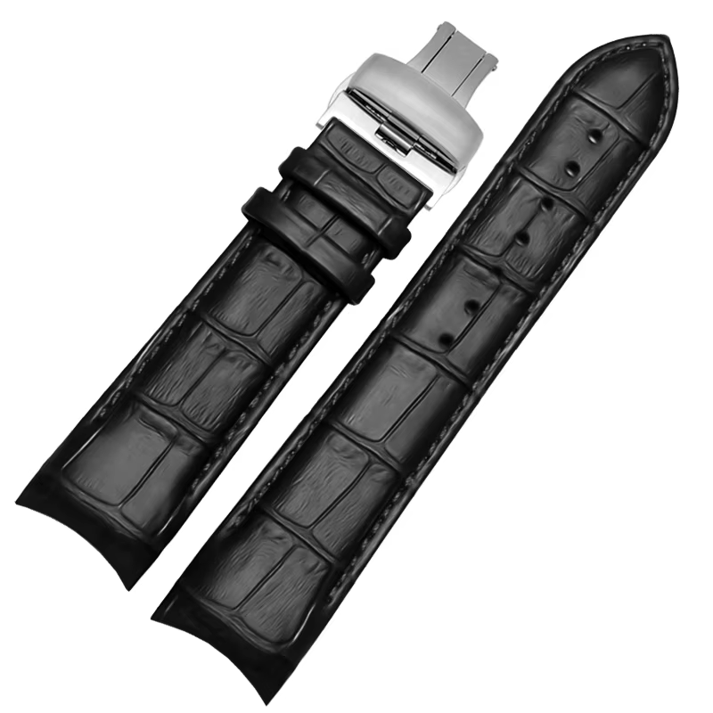 Bracelet de montre en cuir pour homme, ceinture périphérique, accessoires Tissot, série Couturier 1853, T035627A, T035407A, 23mm