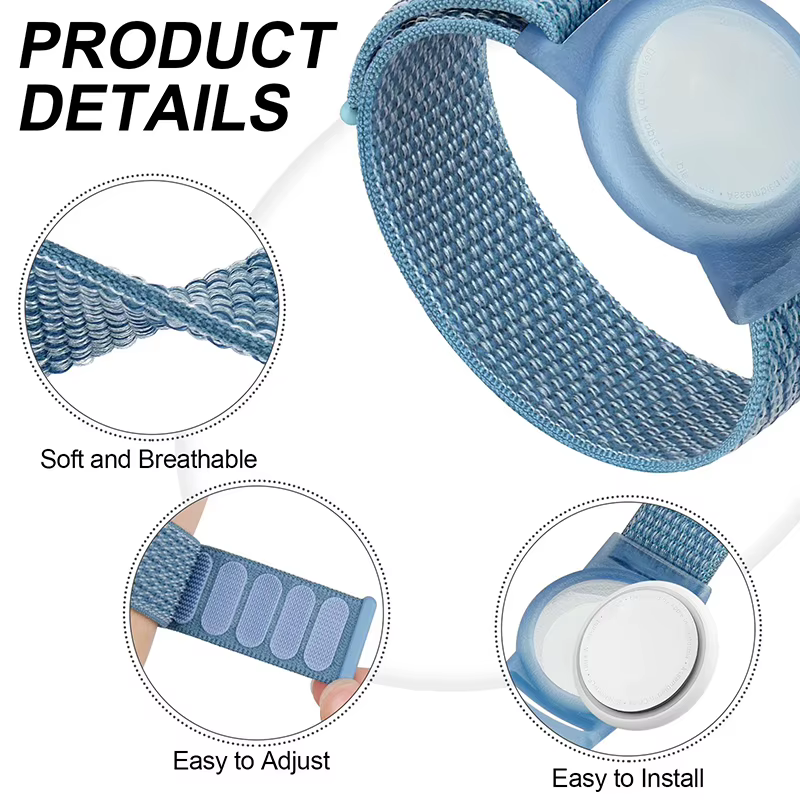 Bracelet en nylon pour Apple AirTags