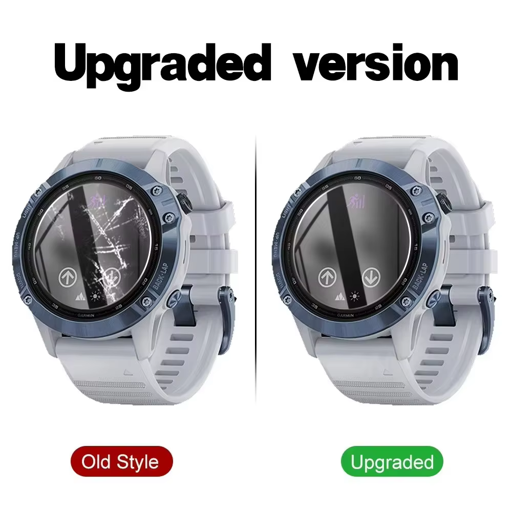 3 pièces 9H Premium verre trempé pour Garmin Fenix 8 8X 43 47 51mm Smartwatch protecteur d'écran Film couverture
