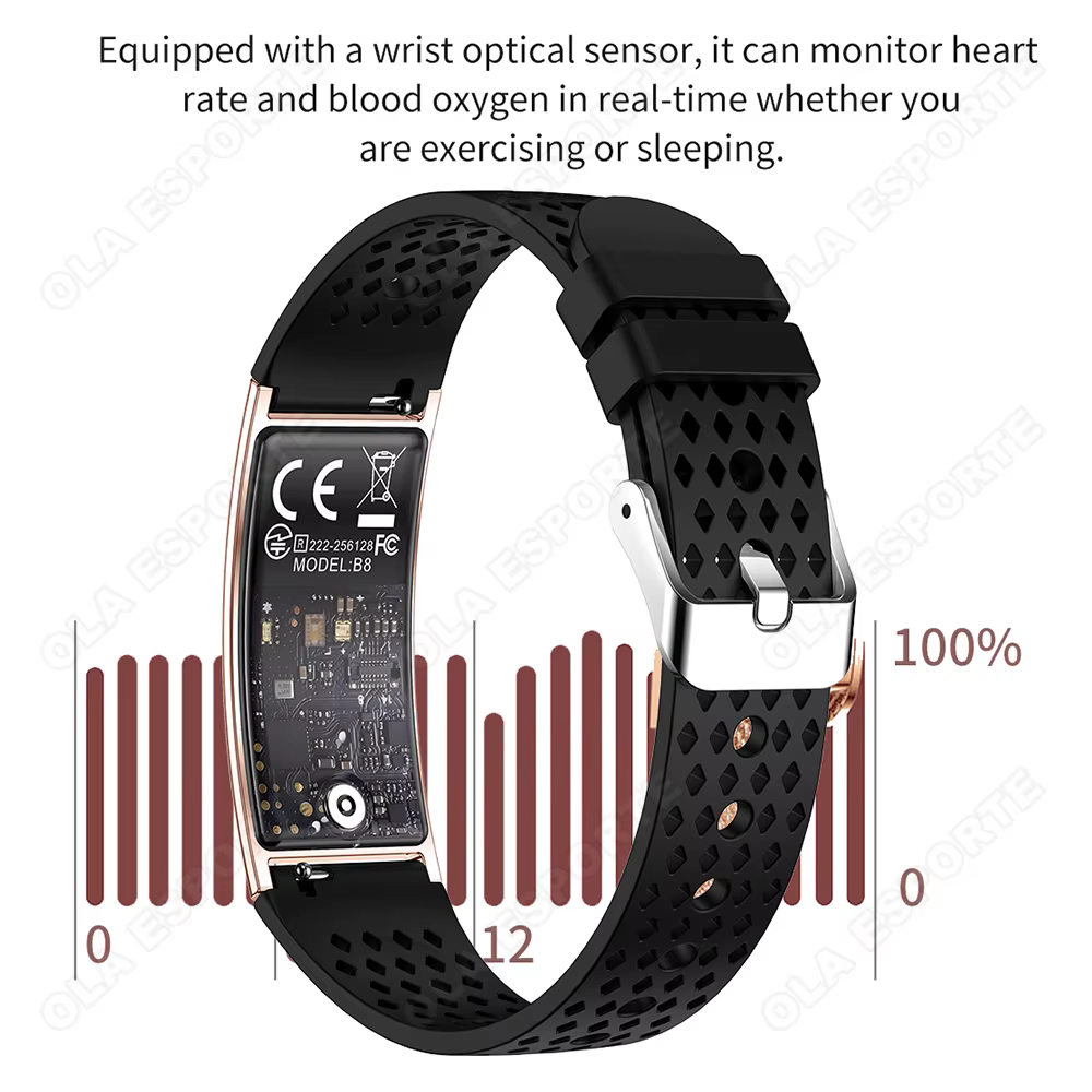 Nouvelle montre connectée ultra-fine pour hommes