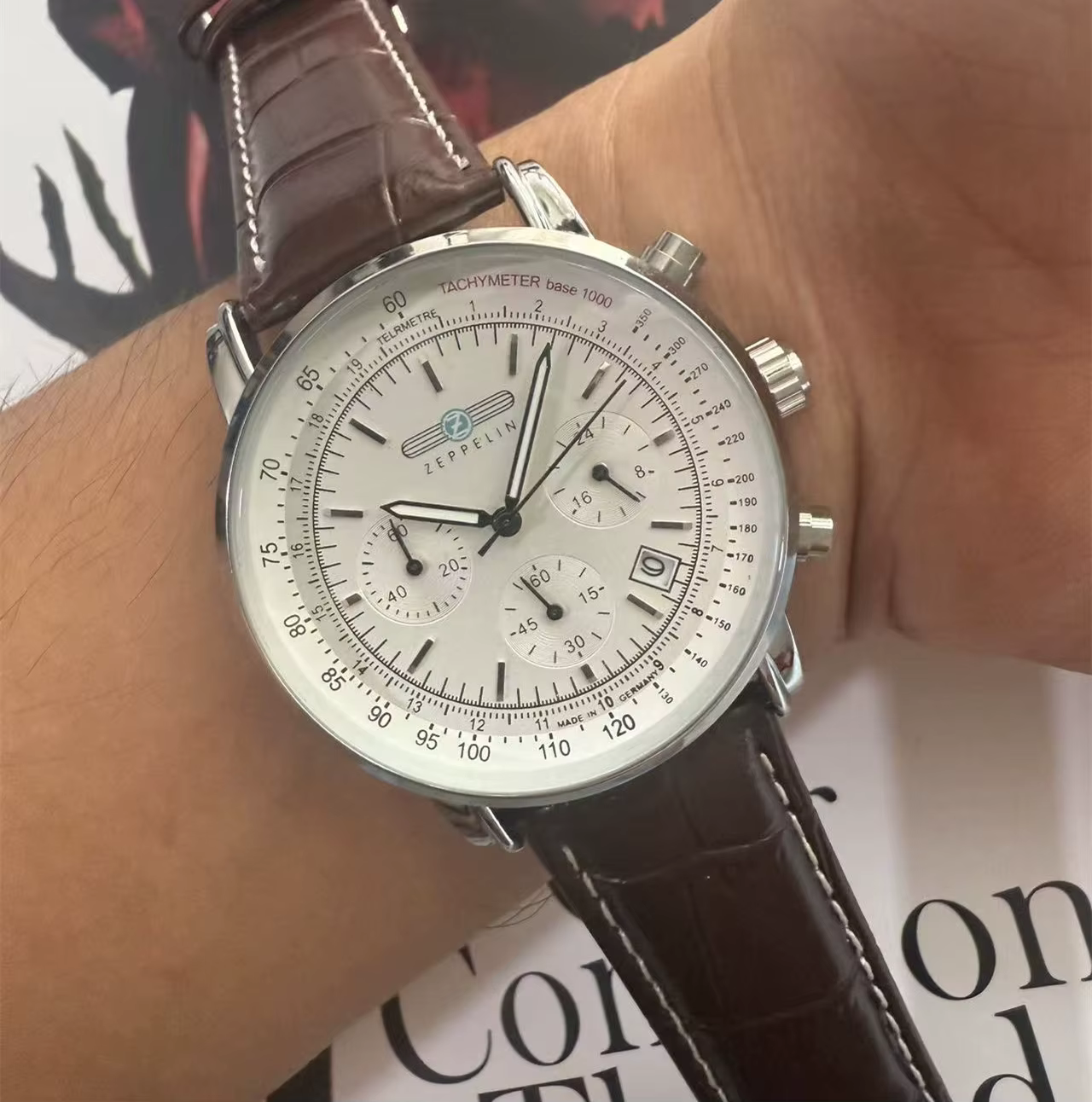 Montre de luxe Zeppelin pour homme