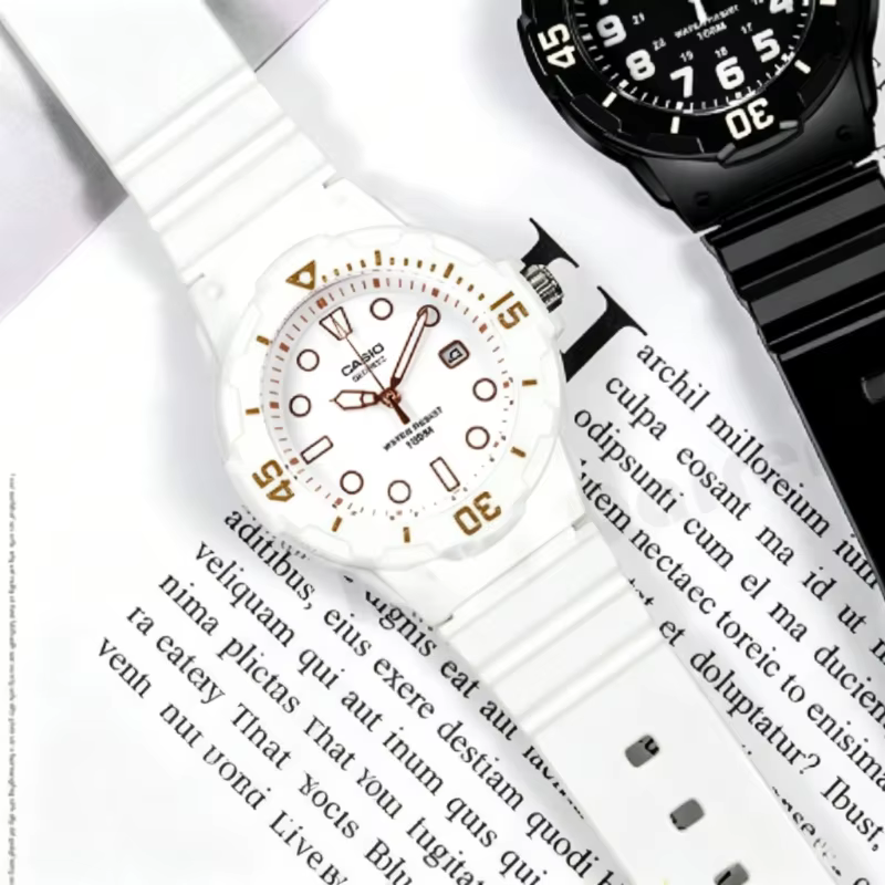 Montre à quartz analogique pour femme Casio LRW-200H-7E2