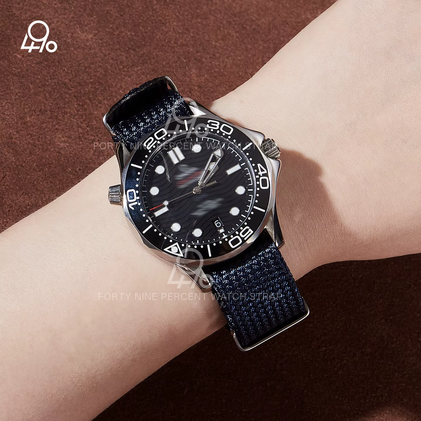 Bracelet de montre en nylon tissé 18mm 20mm 22mm pour Seiko Omega Tissot