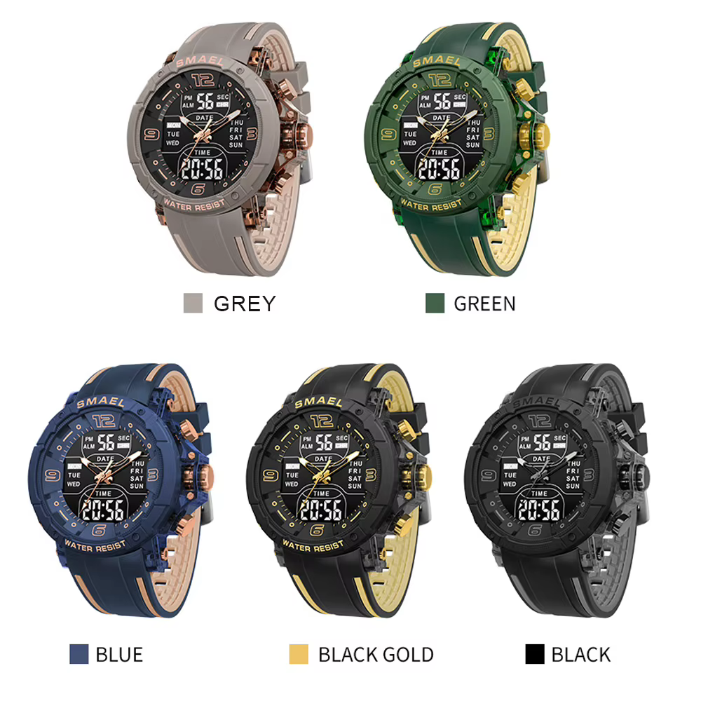 SMAEL – montre de sport militaire pour hommes