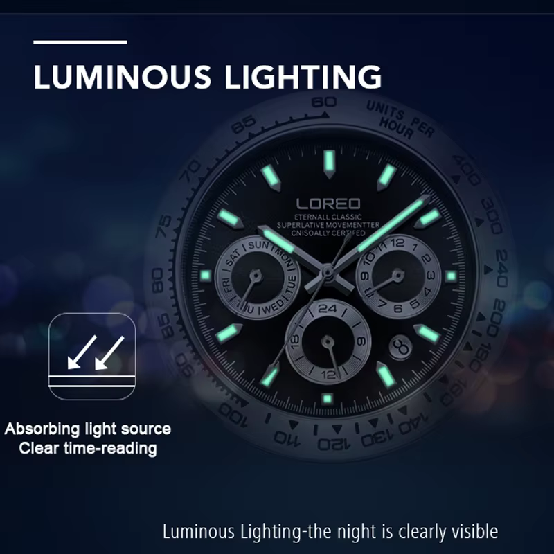 Montres étanches 20ATM pour hommes