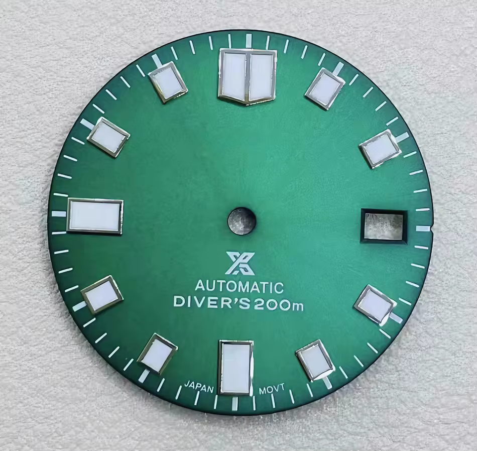 Cadran NH35 28.5mm, cadran de montre de plongée original