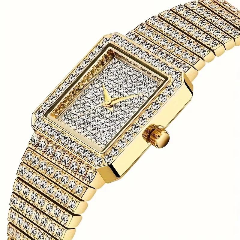 Diamant femmes montres montre en or dames