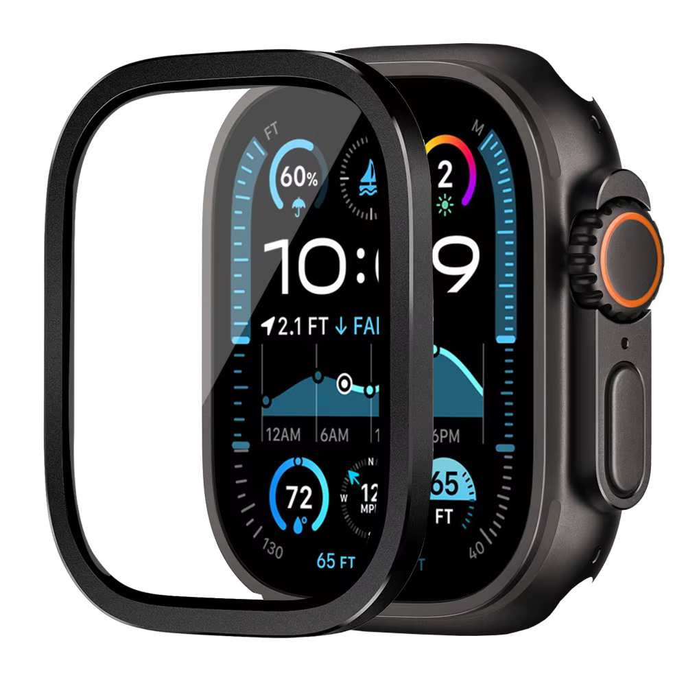Verre trempé pour Apple Watch Ultra 3 2 49mm ultra2 ultra3 protecteur d'écran anti-rayures HD Film complet pare-chocs
