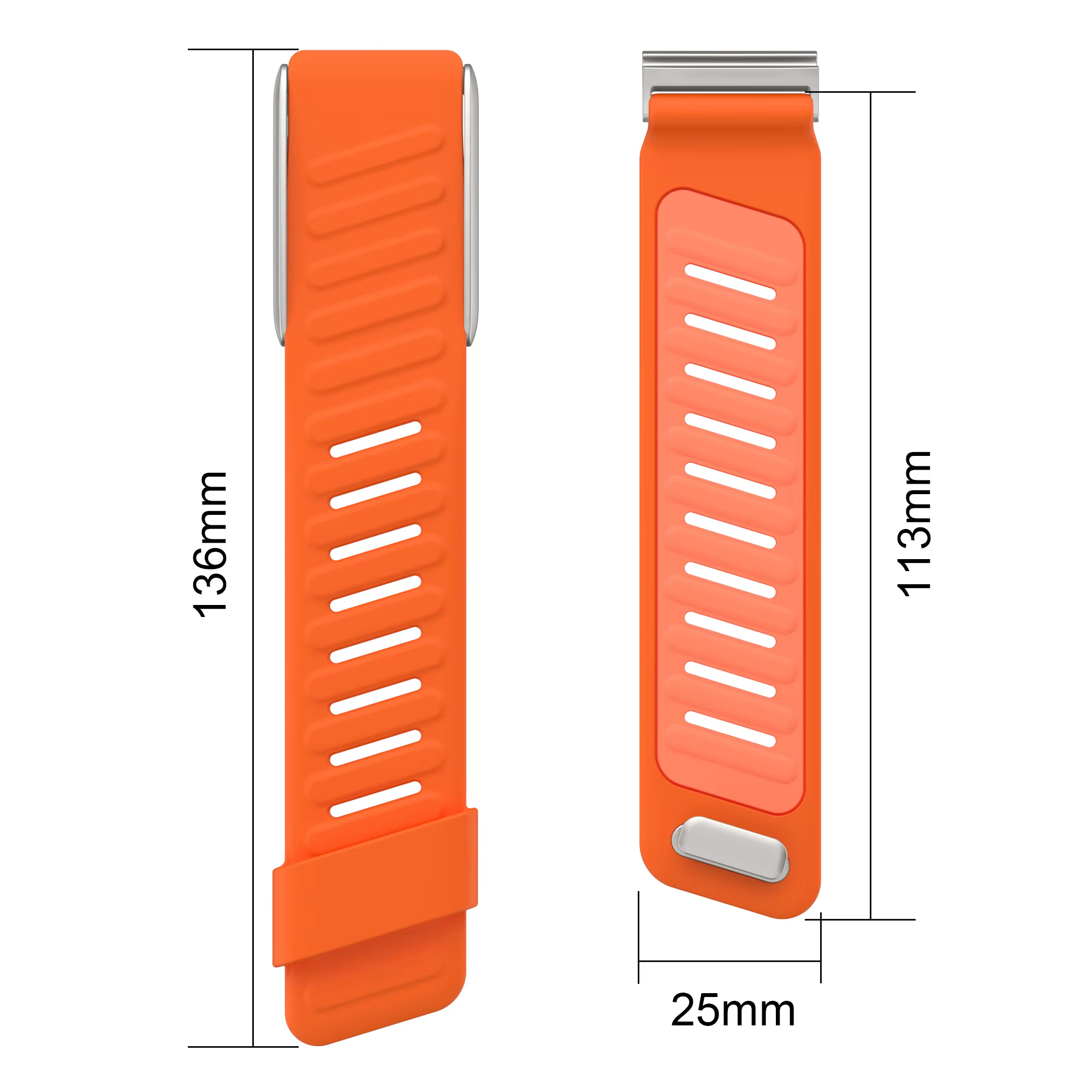 Bracelet de sport en silicone pour Whoop 5.0