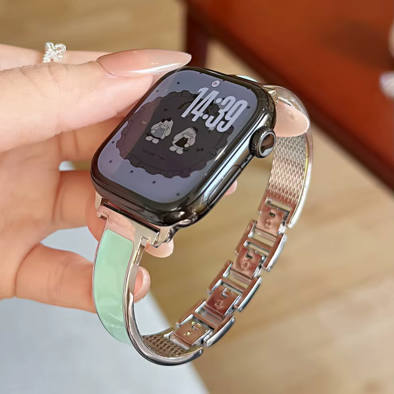 Bracelet pour femme compatible avec Apple Watch