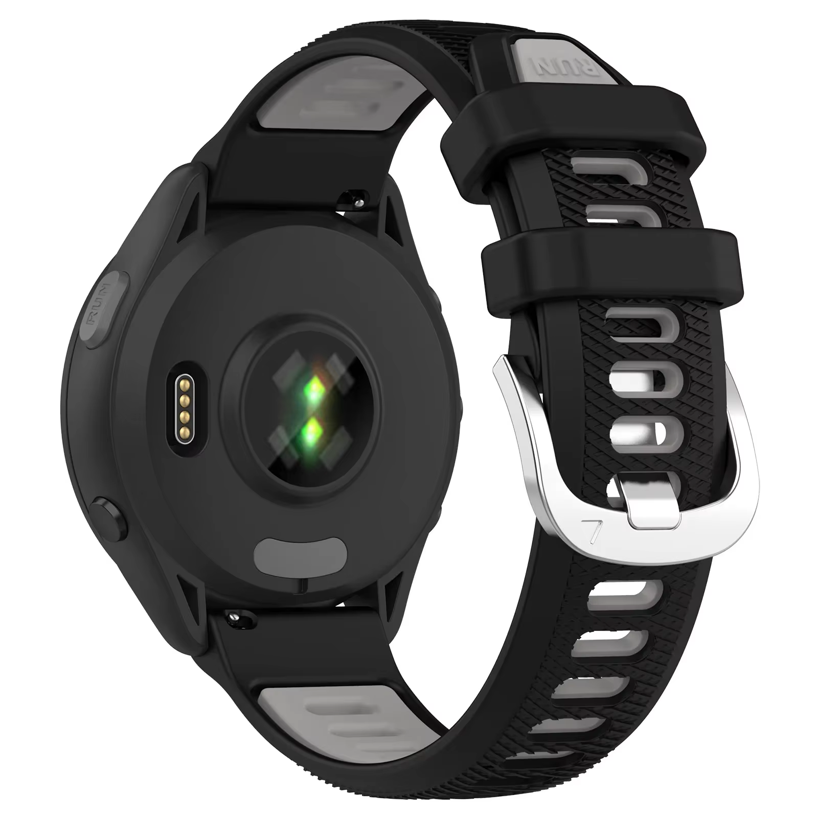 Nouveau bracelet de montre en Silicone de 20mm pour Garmin Forerunner 165 / 245 / 645 / 158 / Vivoactive 3 / 5