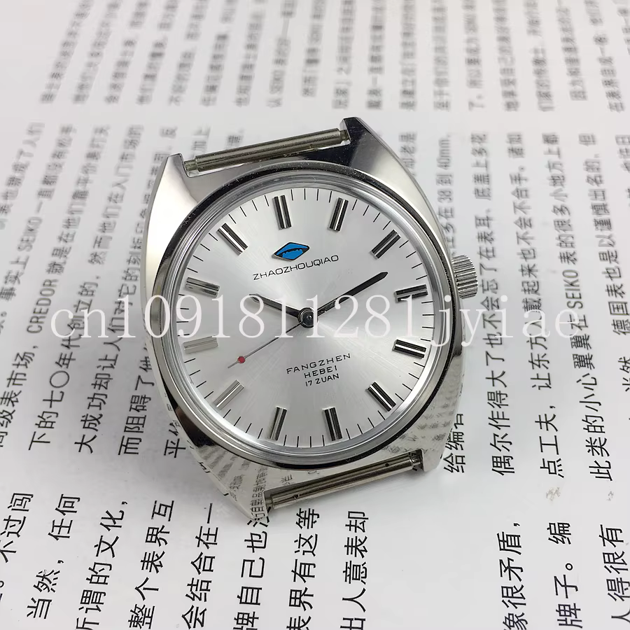 Shijiazhuang-Montre mécanique manuelle tout acier