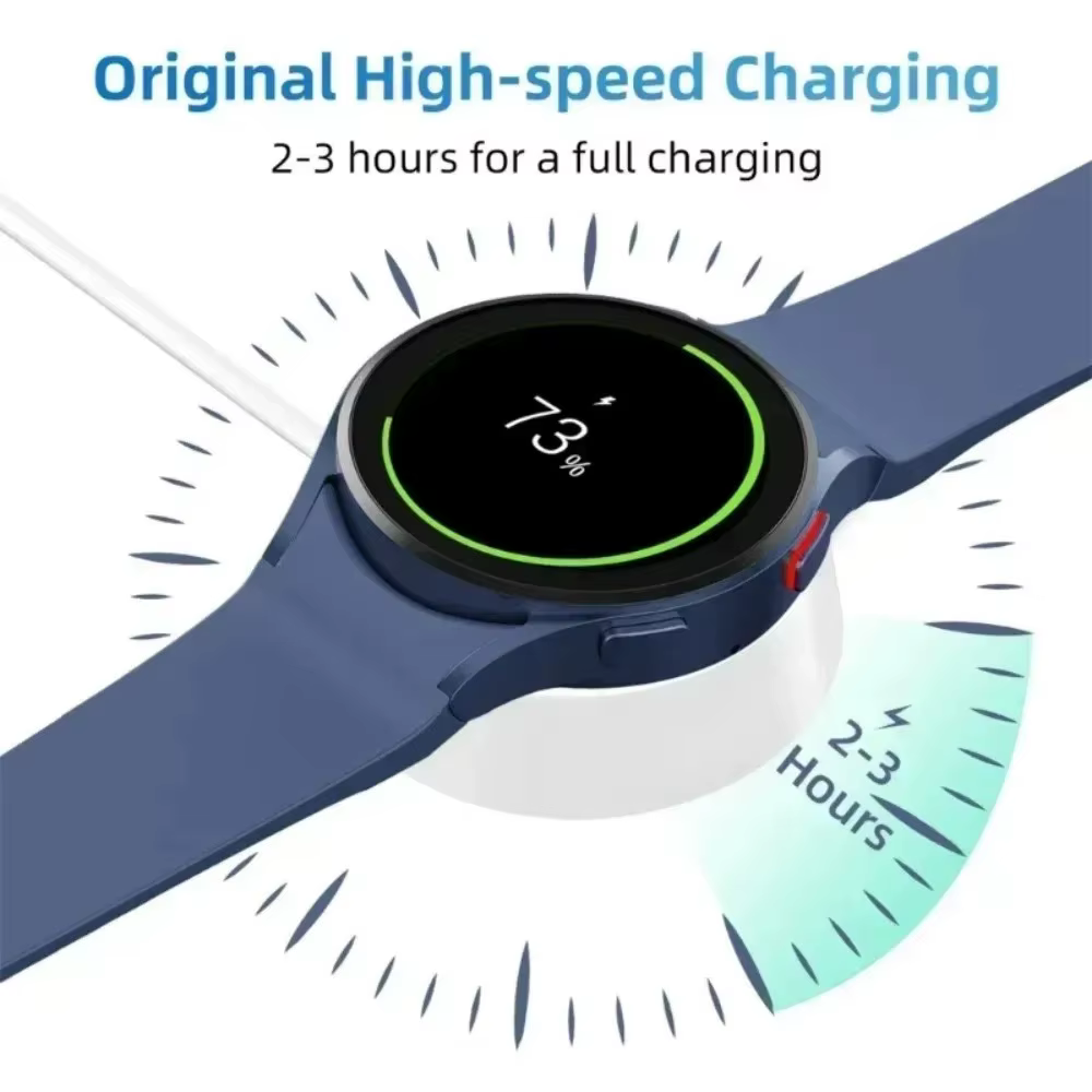 Câble de chargeur sans fil pour montre de bureau
