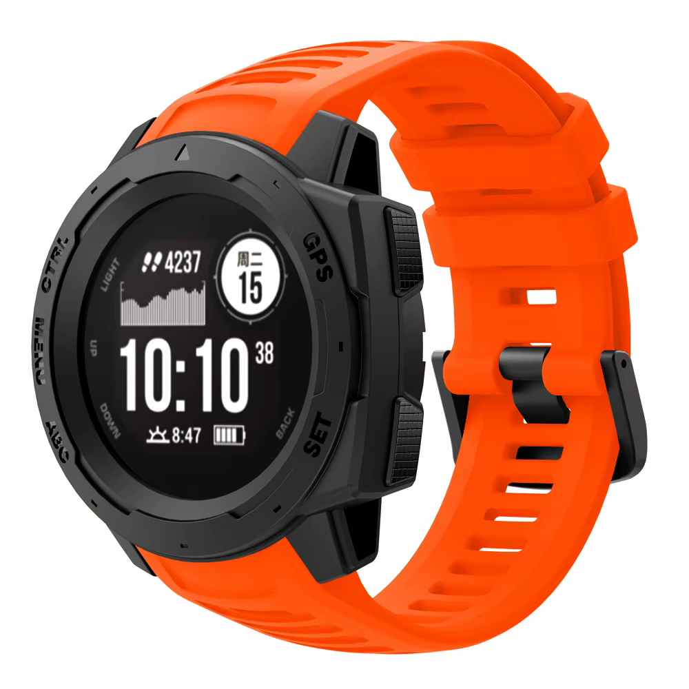 Bracelet pour Garmin Instinct haute qualité Silicone Sport