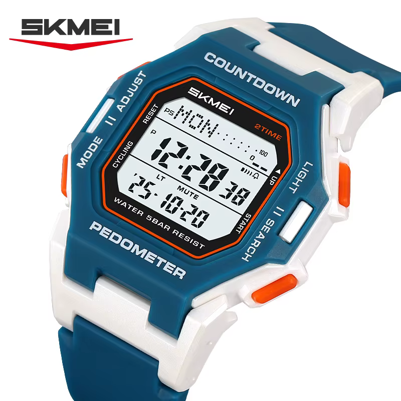 Montres numériques chronographes lumineuses SKMEI 2596 pour homme