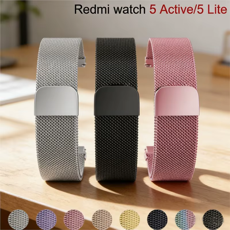 Bracelet milanais pour Xiaomi Redmi Watch 5 Active