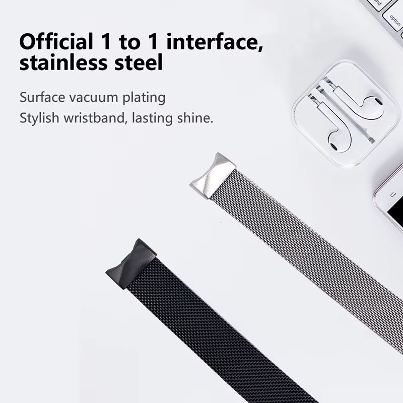 Bracelet en métal pour Xiaomi Mi Band 8 9 10