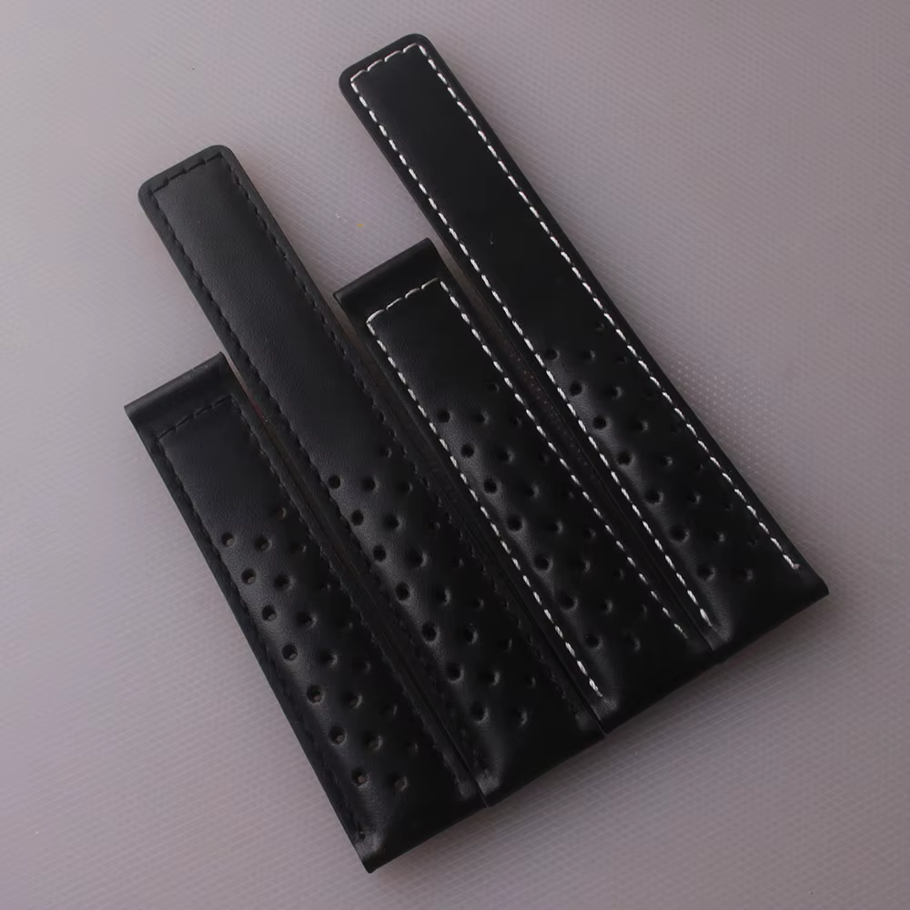 Bracelet de montre en cuir véritable