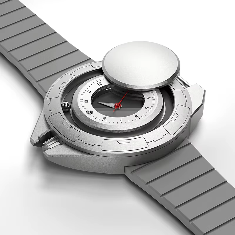 Série Gravity - Airship 360 ° Montre à quartz pour homme Rotating Gorman Watch DG0133