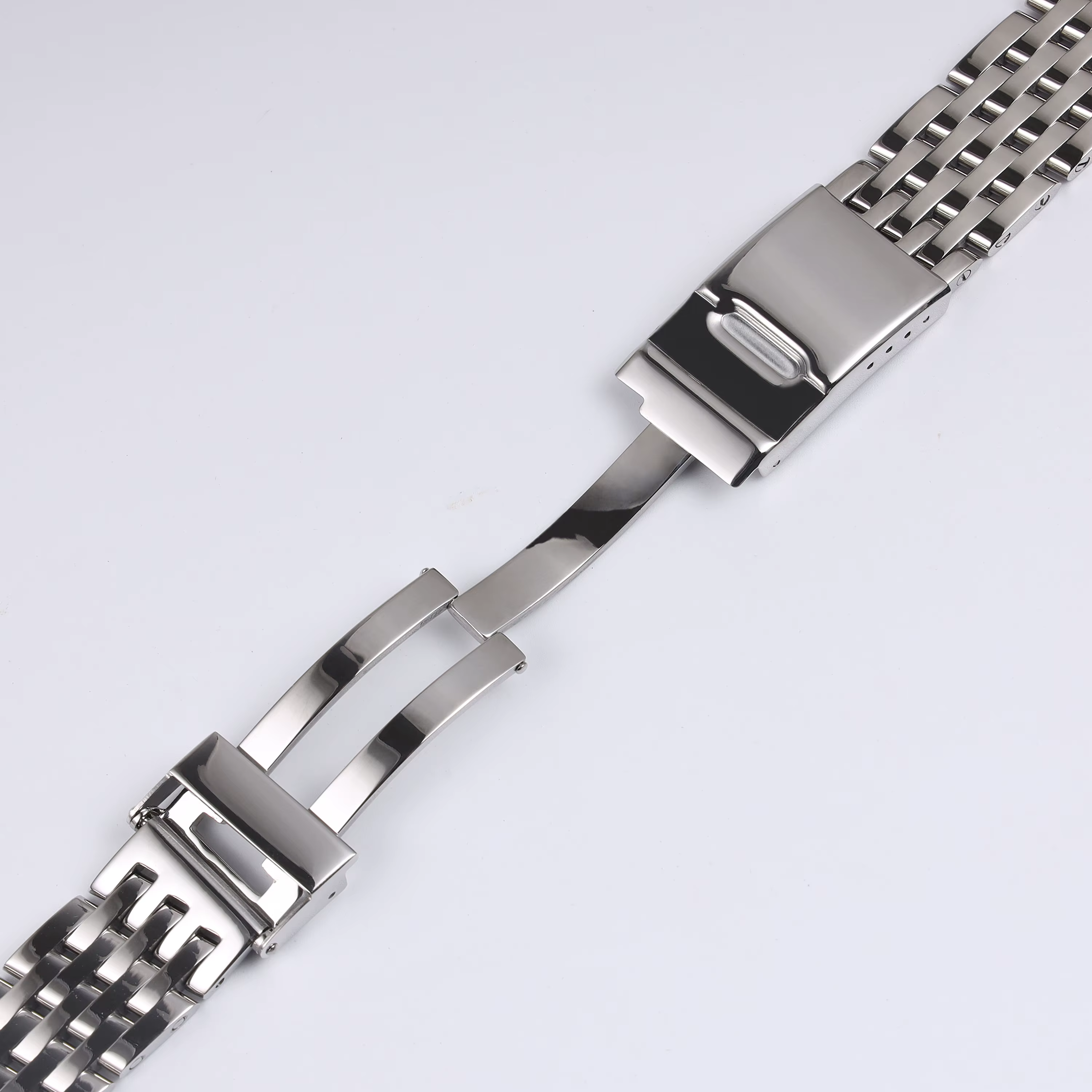 Bracelet de montre en acier inoxydable massif