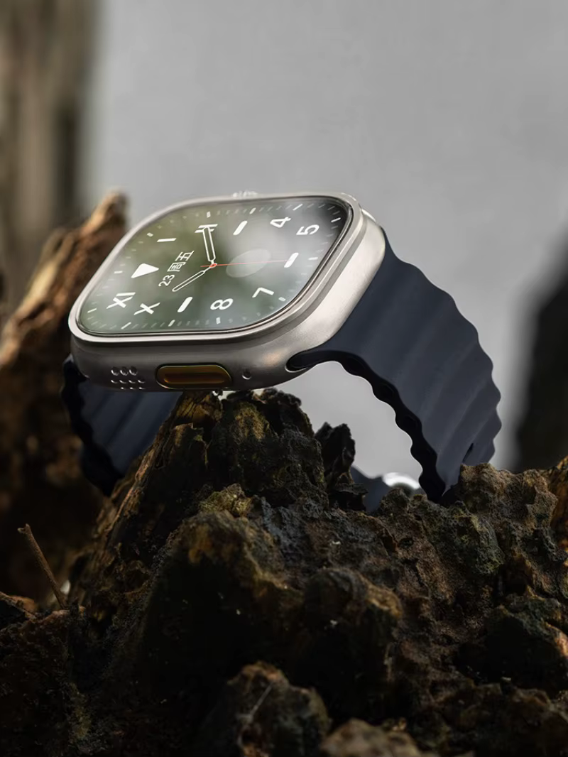 Bracelet d'origine 1:1 pour Apple Watch Ultra 3 2 Ocean Band 49mm 46mm 44mm 45mm 42mm Correa