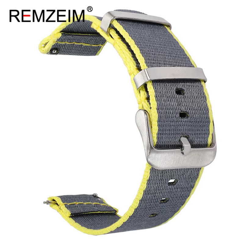 Bracelet en nylon lisse de qualité supérieure pour hommes et femmes