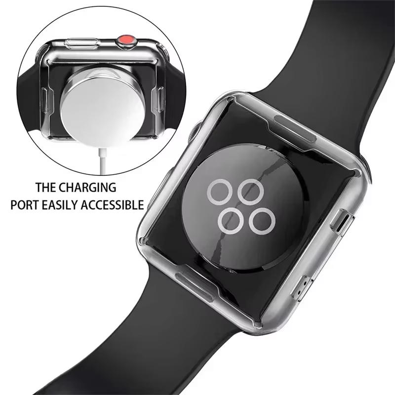 Protecteur d'écran en TPU souple pour Apple Watch 10 9 8 45mm 41mm 44mm 42mm 46mm 49mm