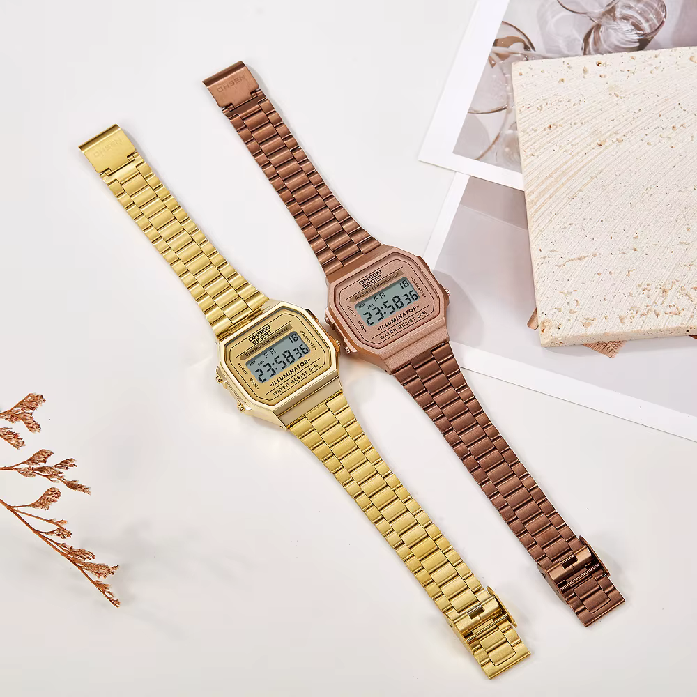 Montre numérique pour femmes OHSEN