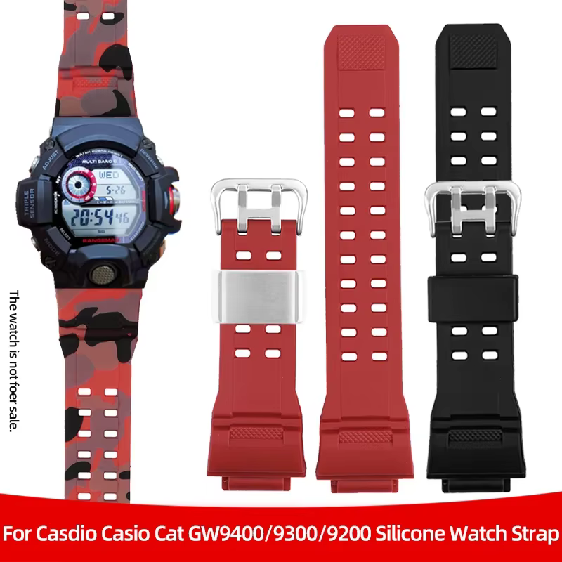 Bracelet de montre en caoutchouc de Silicone pour Casio G Shock GW9400 GW 9400 GW9200