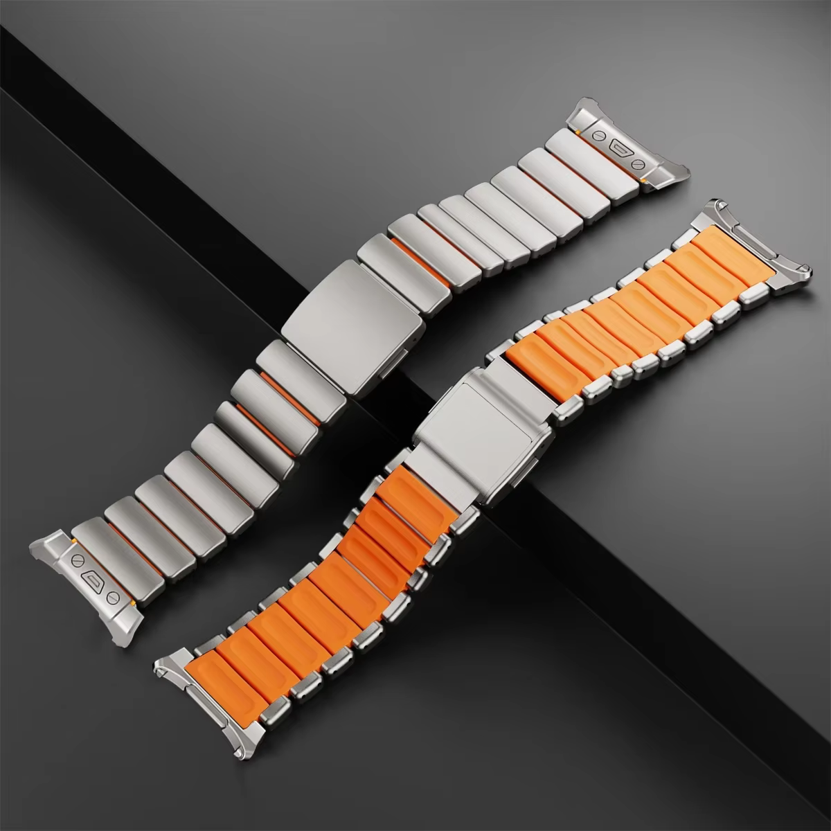 Bracelet magnétique en métal pour Samsung Galaxy Watch Ultra 2025