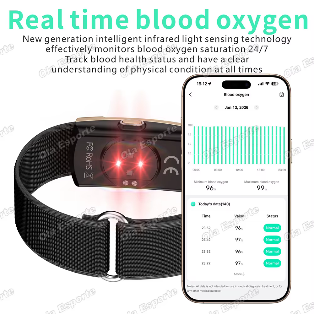 Montre connectée 2026 avec 178+ modes sportifs