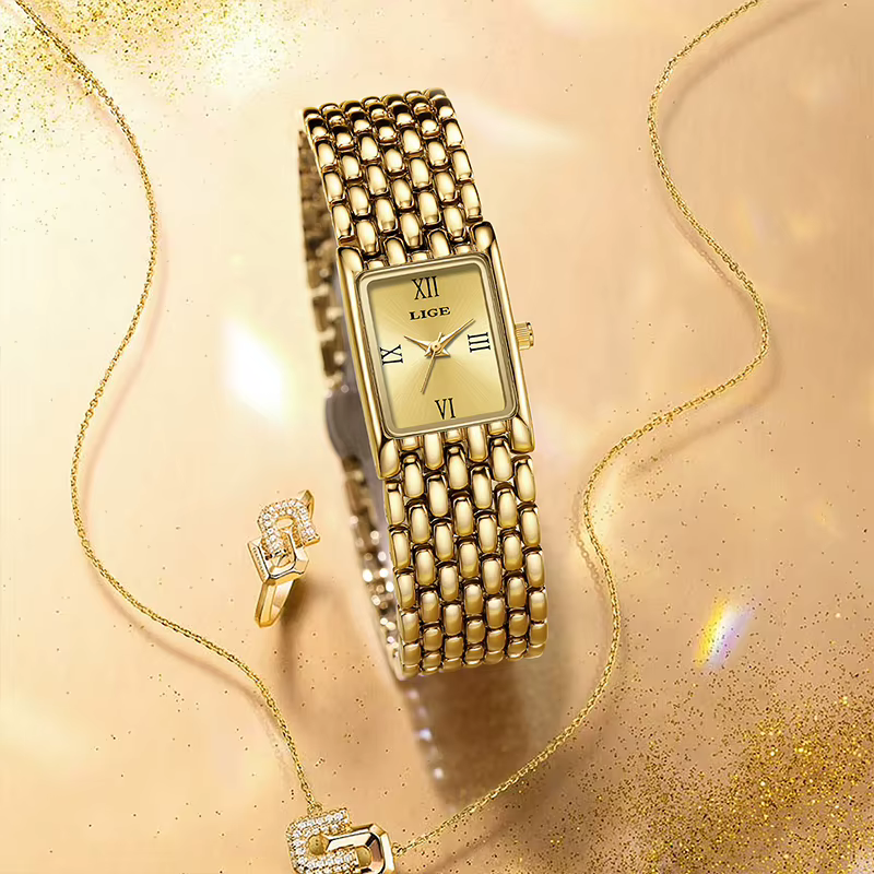 LIGE 2025 nouvelle montre pour femme en or