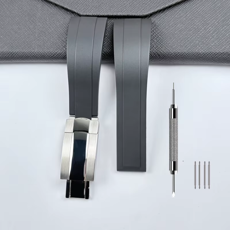 Bracelet de montre en caoutchouc de 20 mm