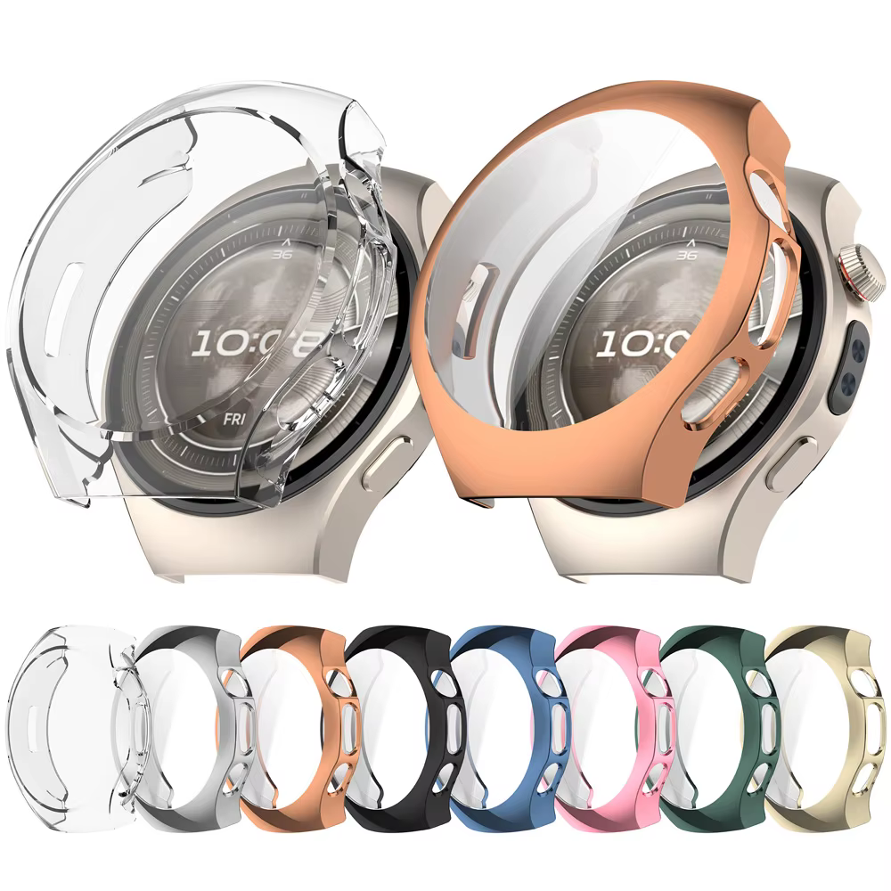 1x couverture complète en TPU souple pour Huawei Watch 5 42mm 46mm
