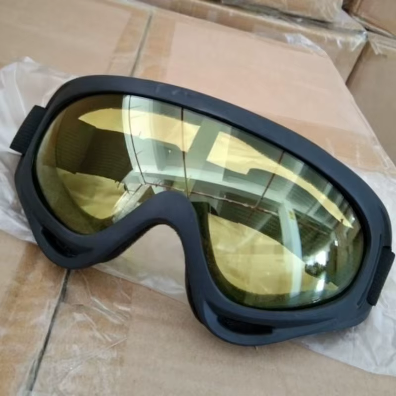 Lunettes de vélo de saleté casques Motosiklet Gozlugu lunettes de cyclisme en plein air Moto ski coupe-vent résistant au sable Protection UV lunettes de soleil