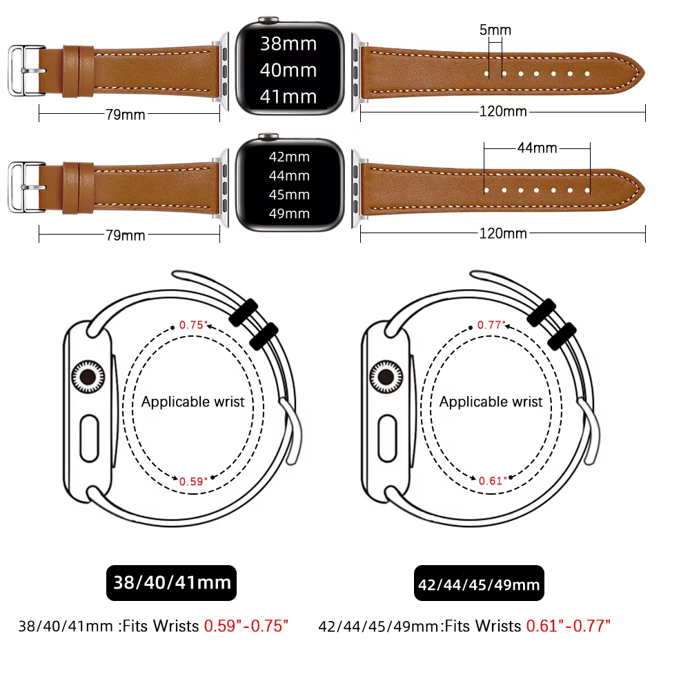 Bracelet de montre en cuir Hermès Compatible avec Apple Watch Ultra série 8 7 6 5 4 3 2 1 SE hommes femmes Iwatch