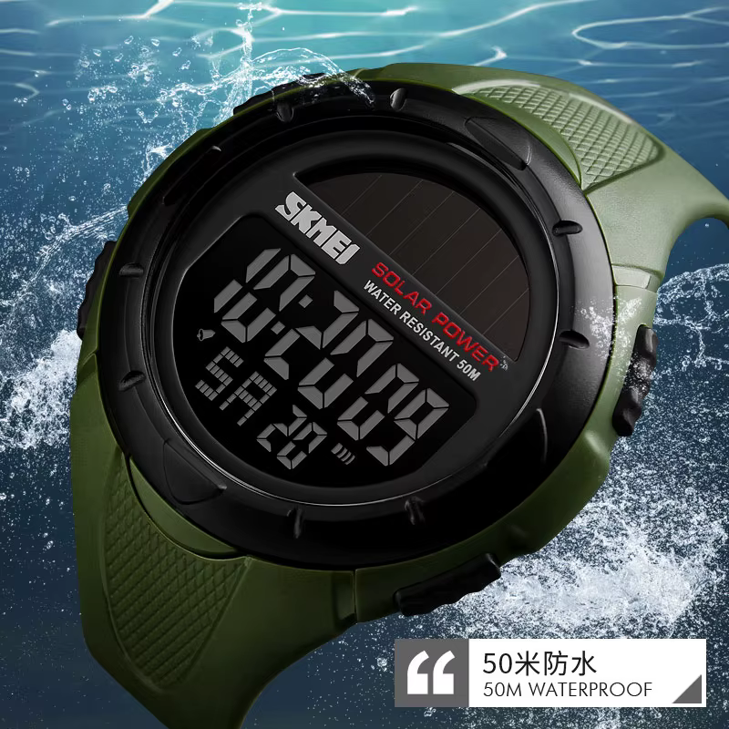 SKMEI hommes montres lumineuses Sport numérique