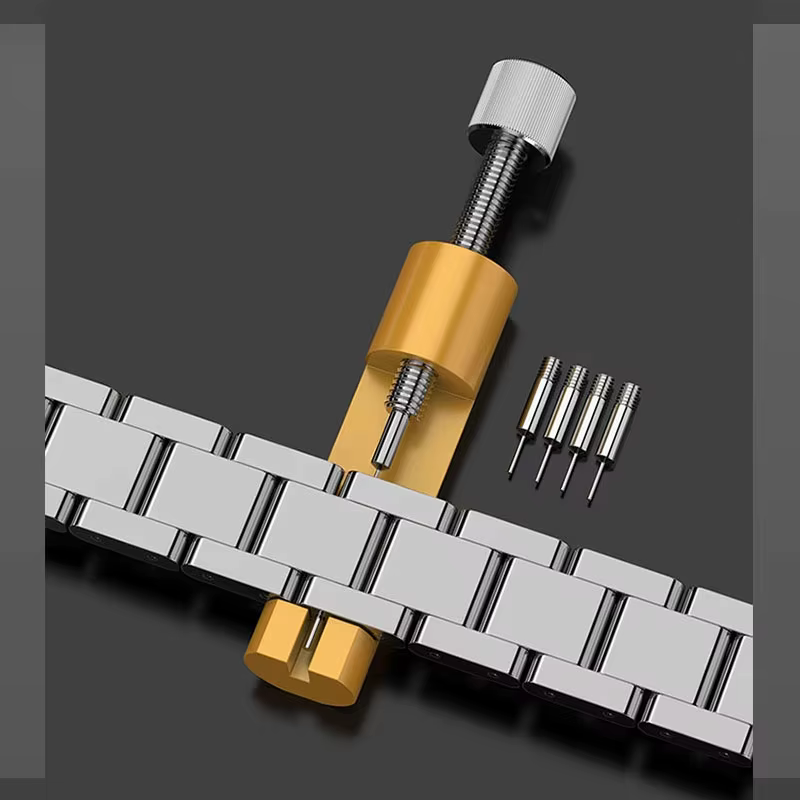 Outil de réparation de montres en métal pour ajuster le bracelet