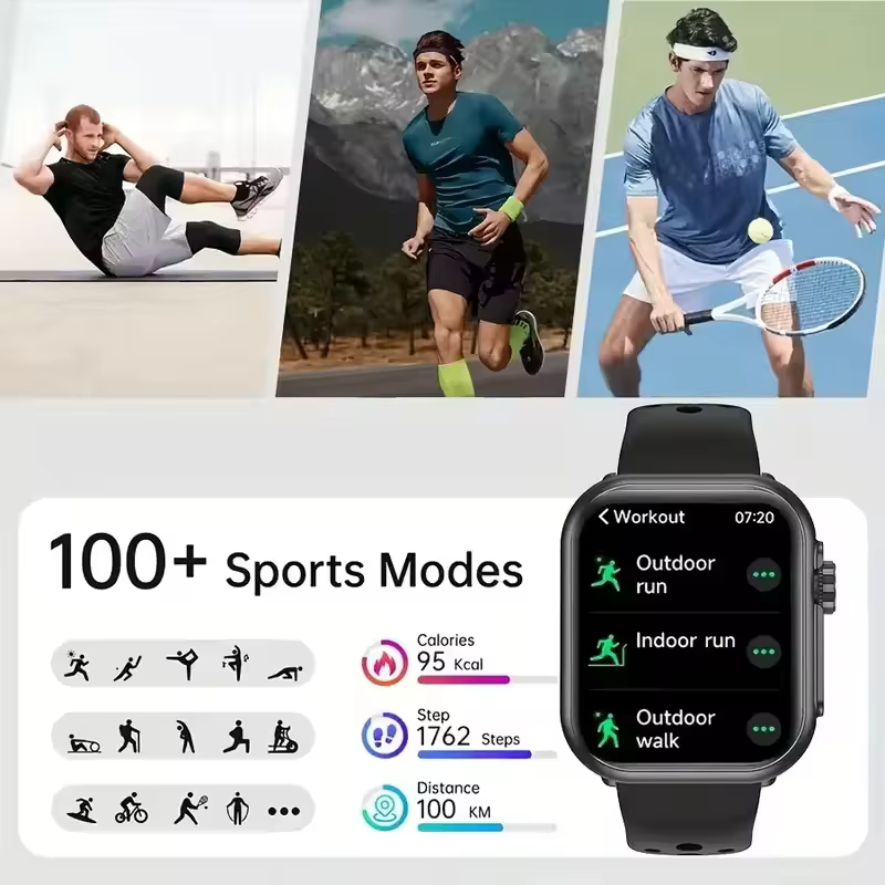Nouvelle montre connectée Android 2026 pour hommes et femmes