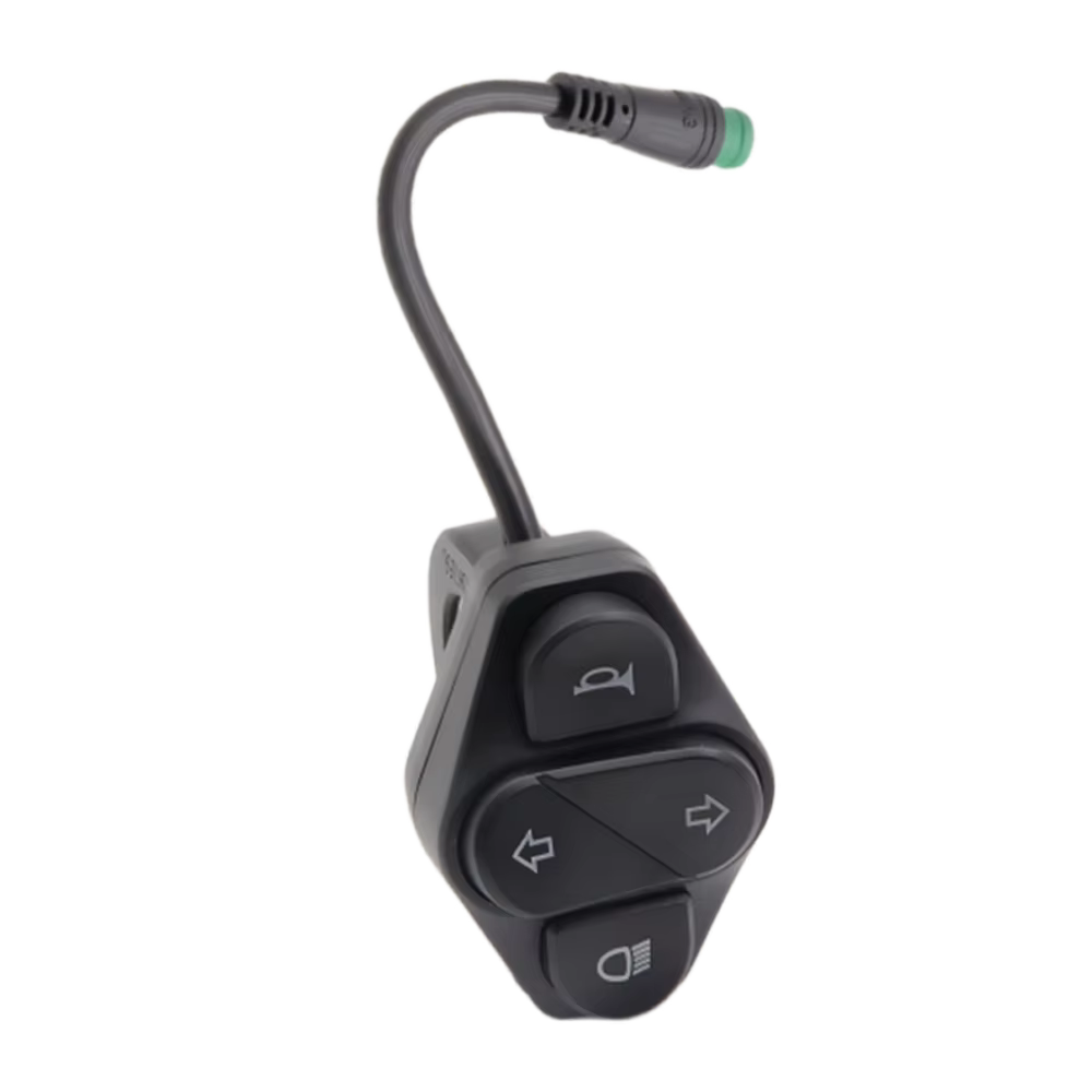 Interrupteur de phare d'origine pour trottinette électrique Kukirin G2 Master, interrupteur de clignotant 5 broches, bouton de klaxon, accessoire