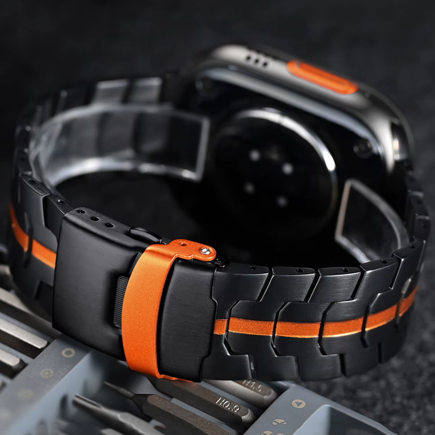 Bracelet couleur titane Ultra 3 2 pour Apple Watch 49mm 46mm 45mm 44mm 42mm