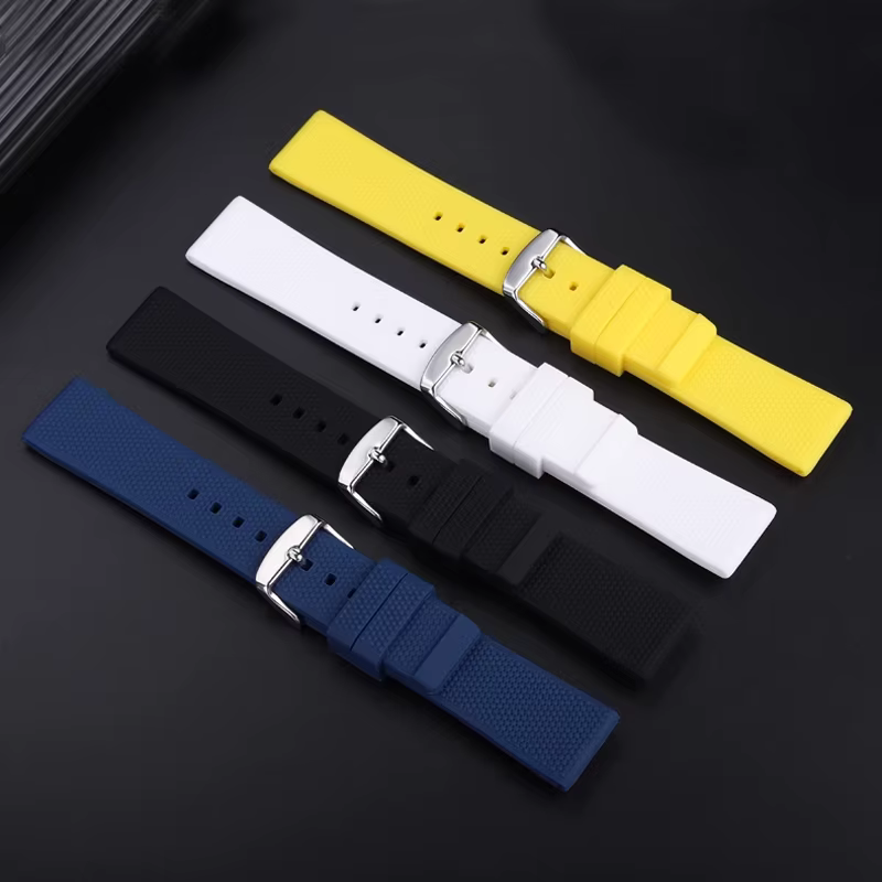 Bracelet en Silicone de haute qualité pour montre mécanique design CIGA série Z/J/X Type baril Gorilla