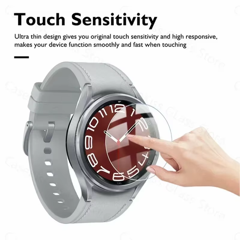 Verre trempé 9H pour Samsung Galaxy Watch 4 5 6 7 40/44mm classique 42/46mm montre 3 41/45mm Film anti-rayures protecteurs d'écran HD