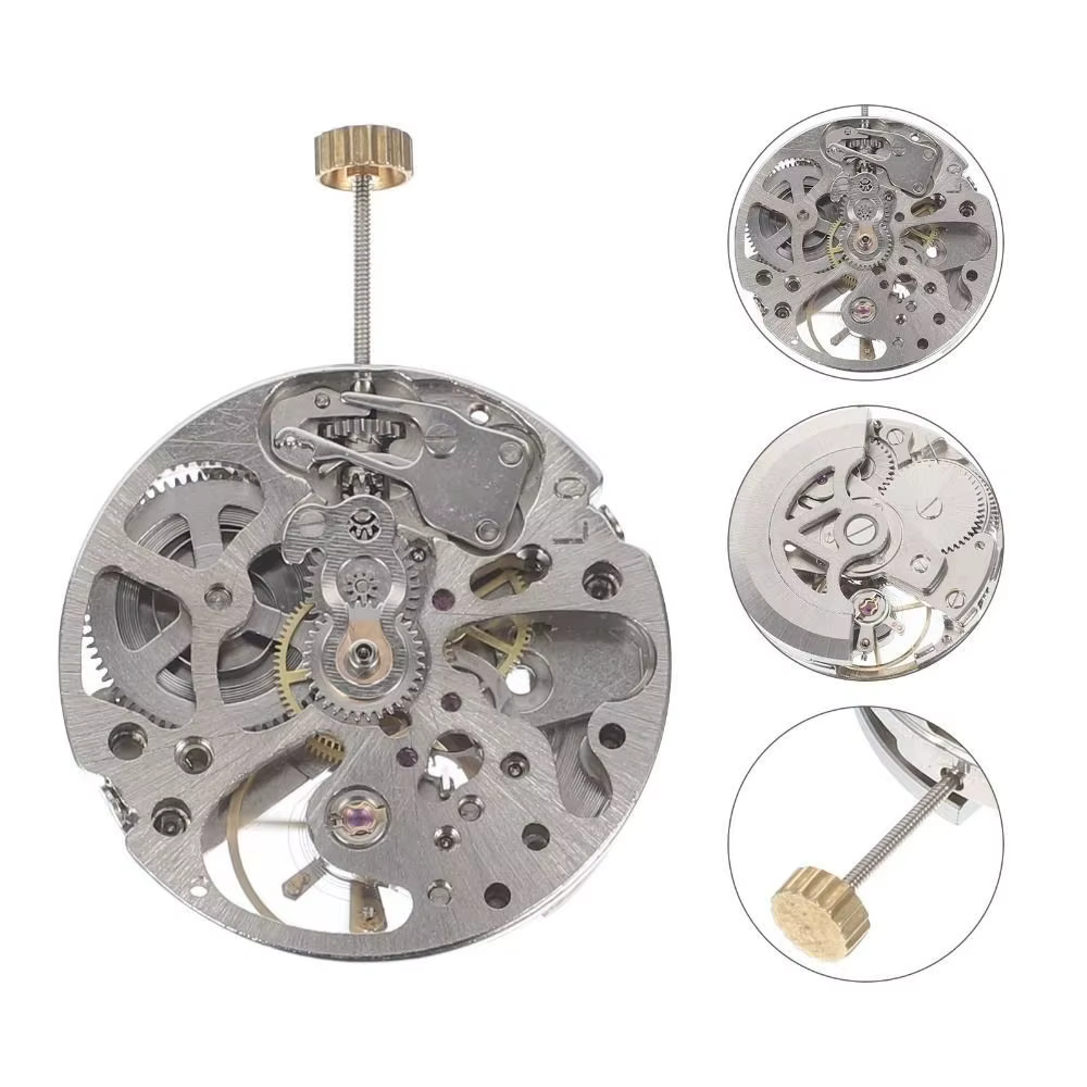Mouvement de montre blanc